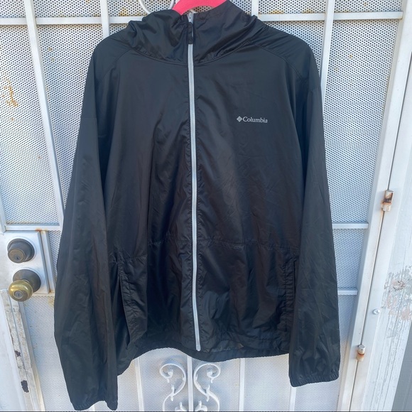 Columbia Men 2xl Packable Windbreaker 